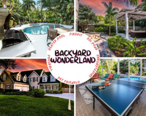 Amazing Tropical Oasis with Saltwater Heated Pool, near Anna Maria Island & IMG